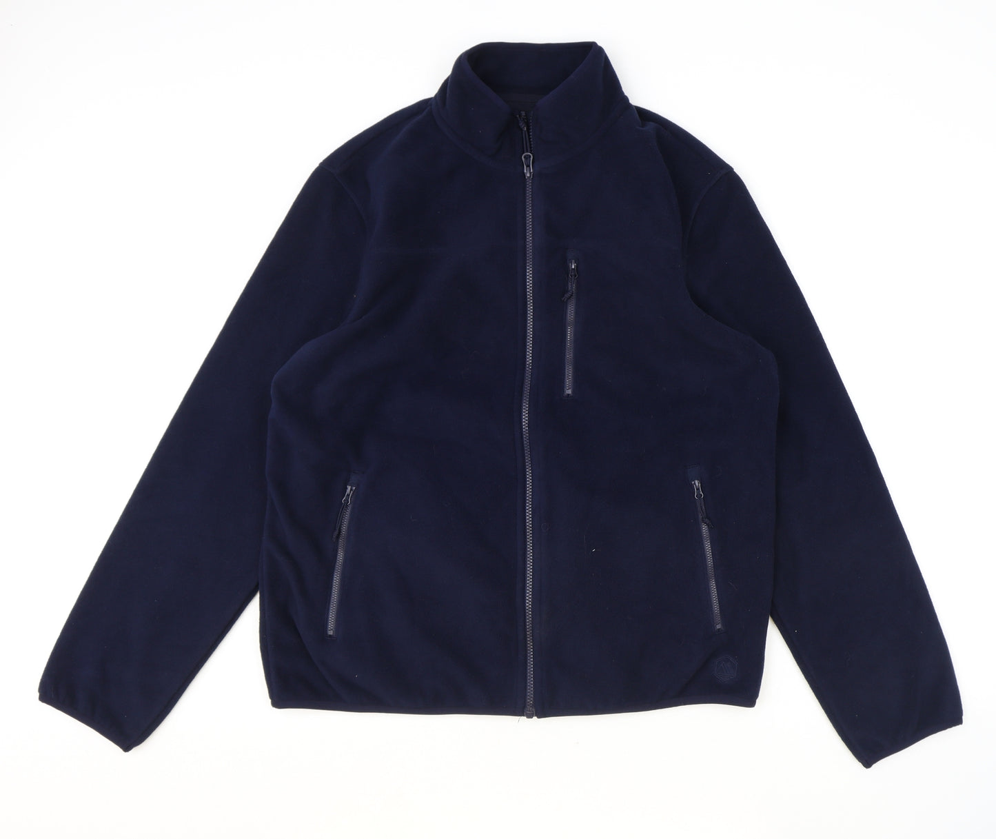 Marks and Spencer Mens Blue Jacket Size L Zip