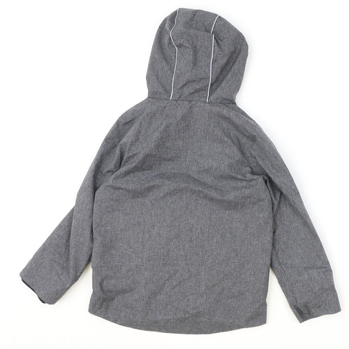 TU Boys Grey Jacket Size 4-5 Years Zip