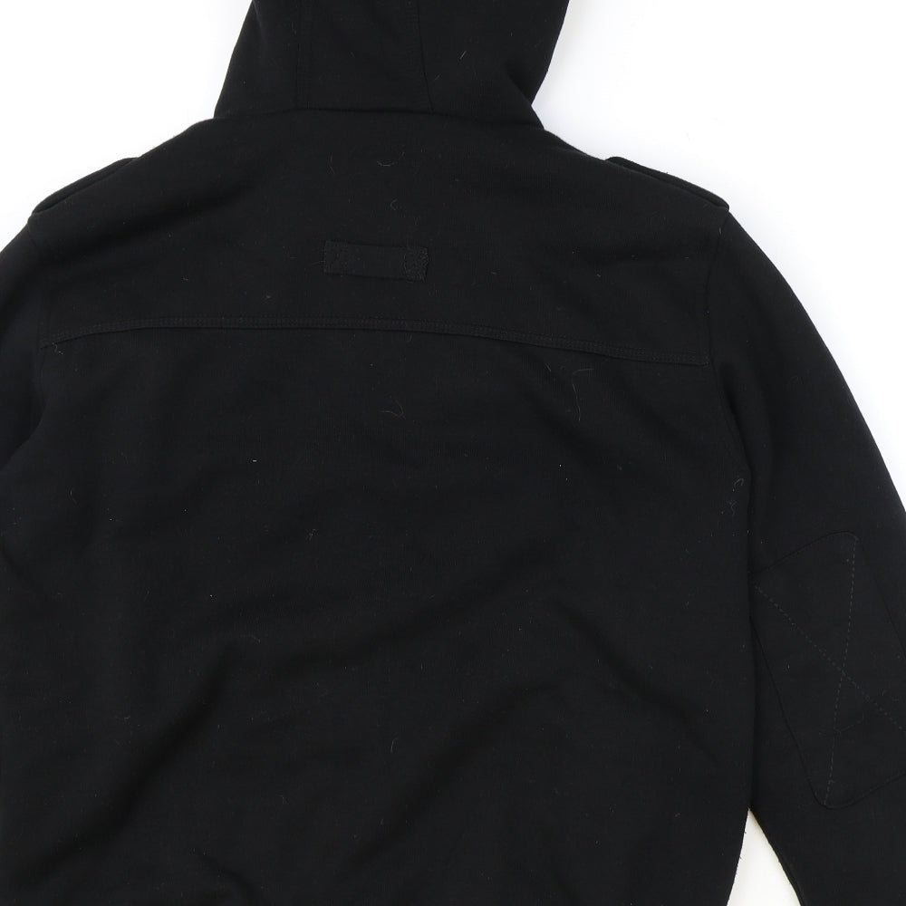 Cedar Wood State Mens Black Anorak Coat Size L Zip
