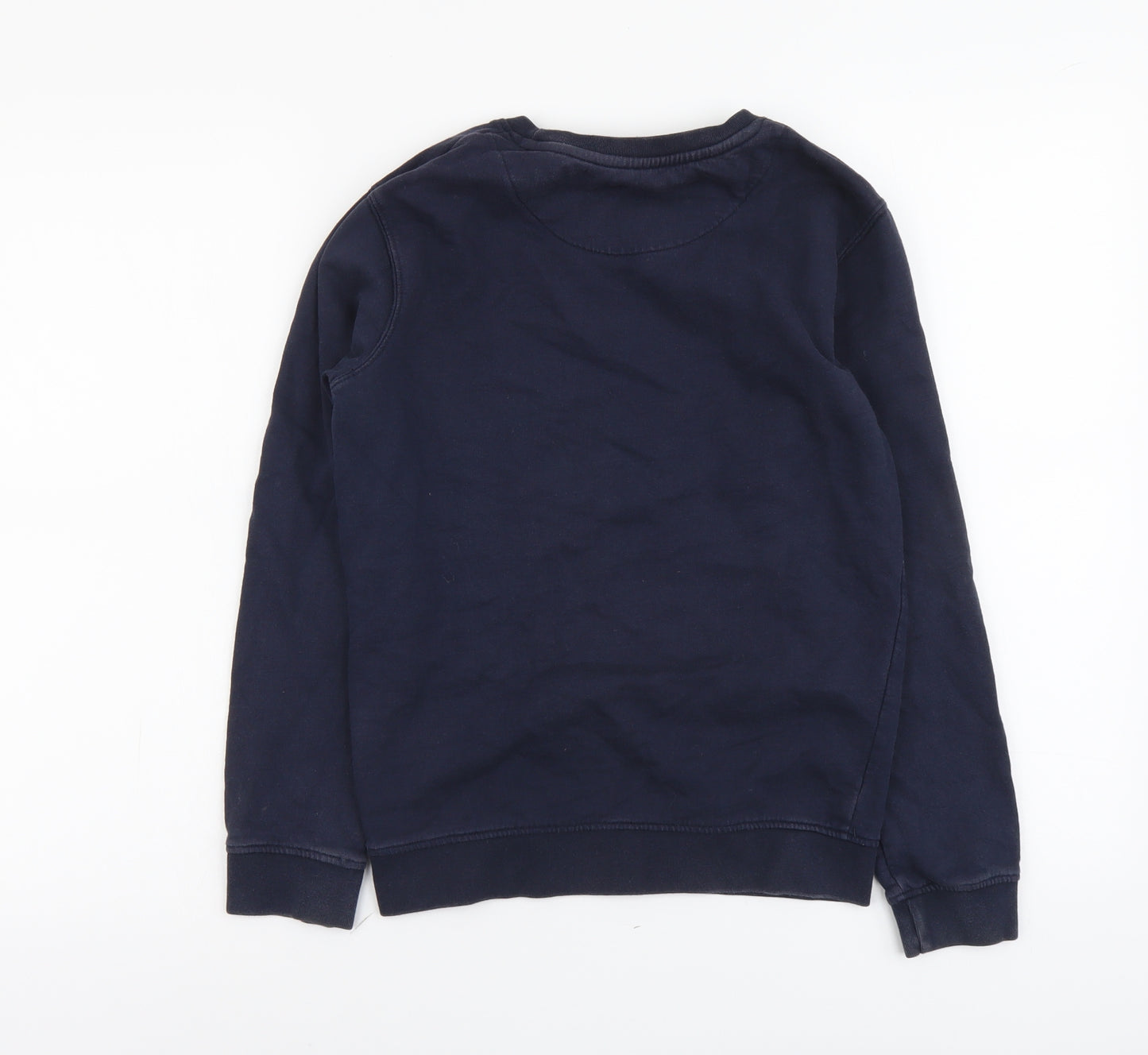 Ben Sherman Boys Blue Cotton Pullover Sweatshirt Size 12-13 Years Pullover