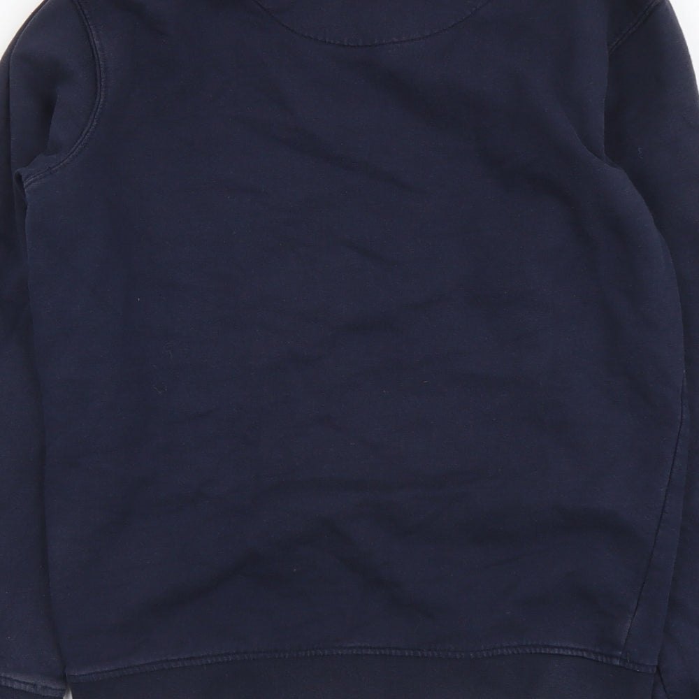 Ben Sherman Boys Blue Cotton Pullover Sweatshirt Size 12-13 Years Pullover