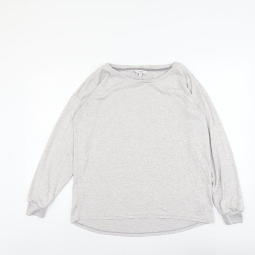 NEXT Womens Grey Polyester Pullover Sweatshirt Size 12 Pullover