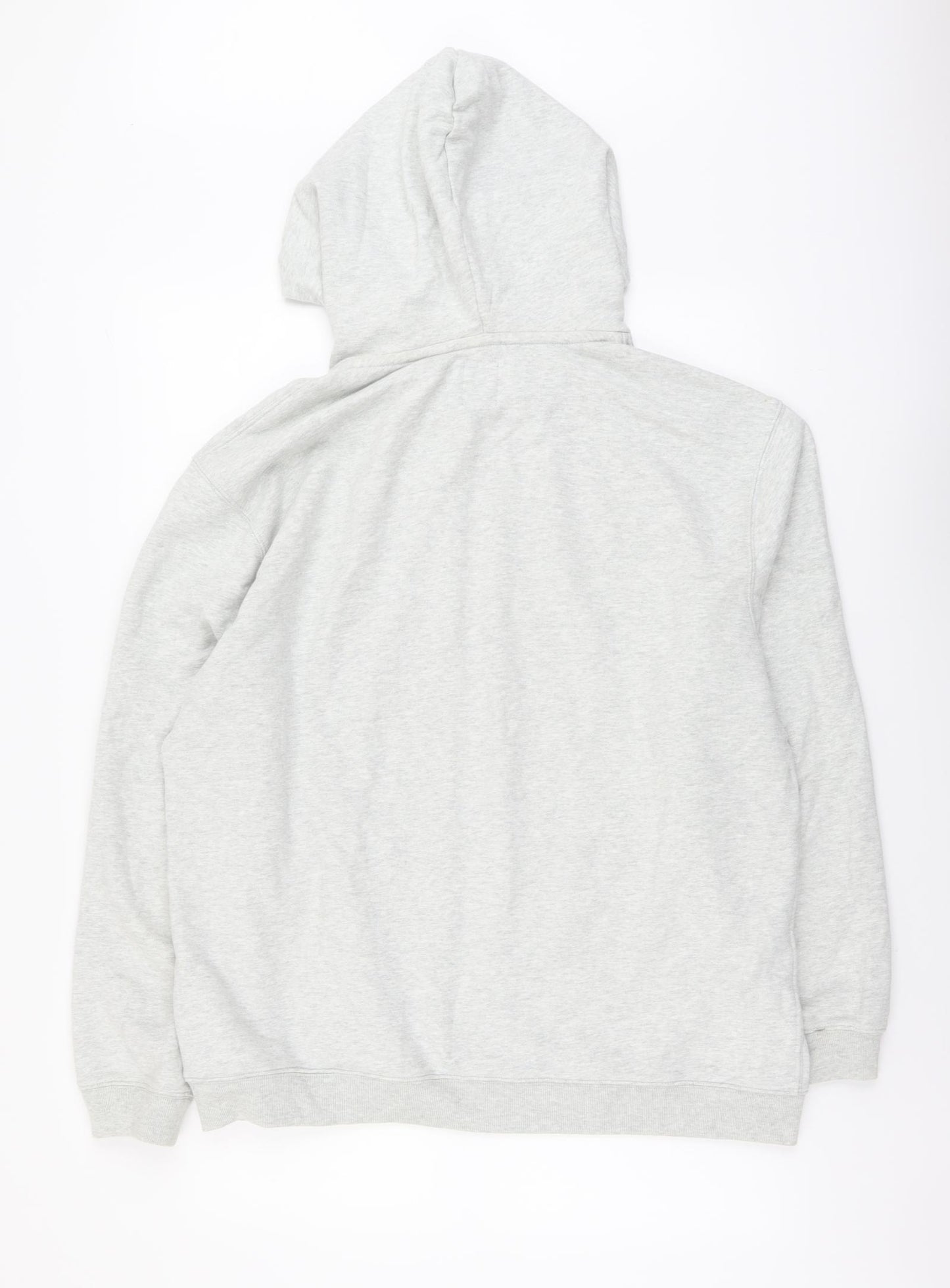 Gap Mens Grey Cotton Pullover Hoodie Size L