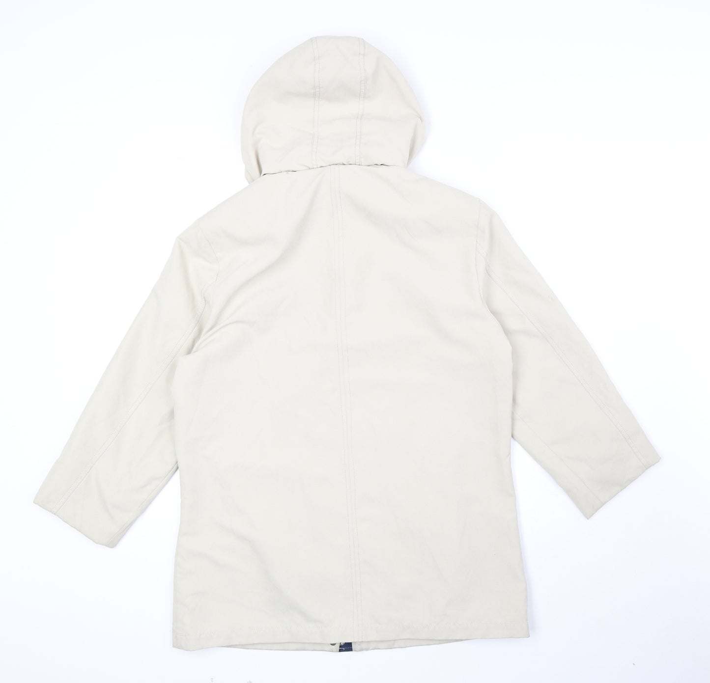 Katherine Hammond Womens Ivory Jacket Size 10 Zip
