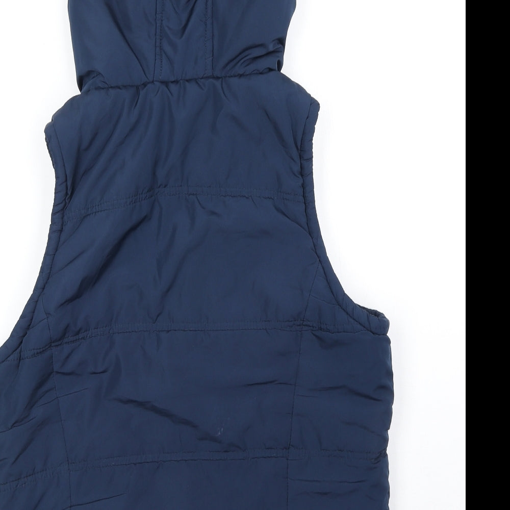 Lee Cooper Womens Blue Gilet Jacket Size 16 Zip