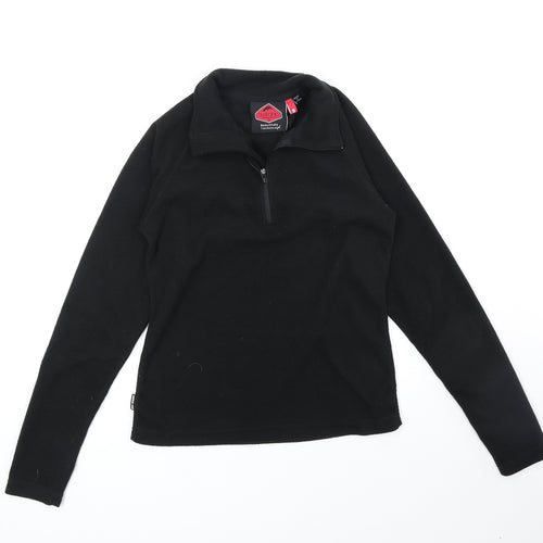 Surfonic Womens Black Polyester Pullover Sweatshirt Size S Pullover
