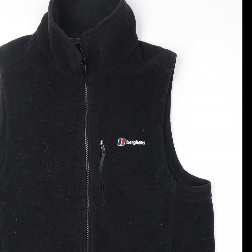 Berghaus Mens Black Jacket Waistcoat Size L Zip