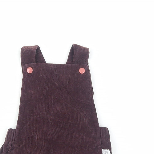 Cloud of Stirling Baby Purple Cotton Romper One-Piece Size 3-6 Months Button