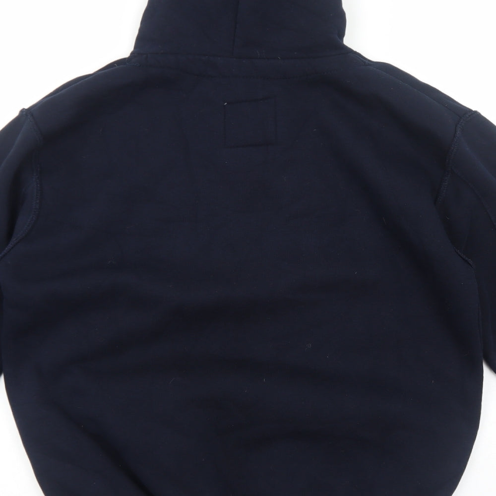 Abercrombie & Fitch Womens Blue Cotton Pullover Hoodie Size XL Pullover