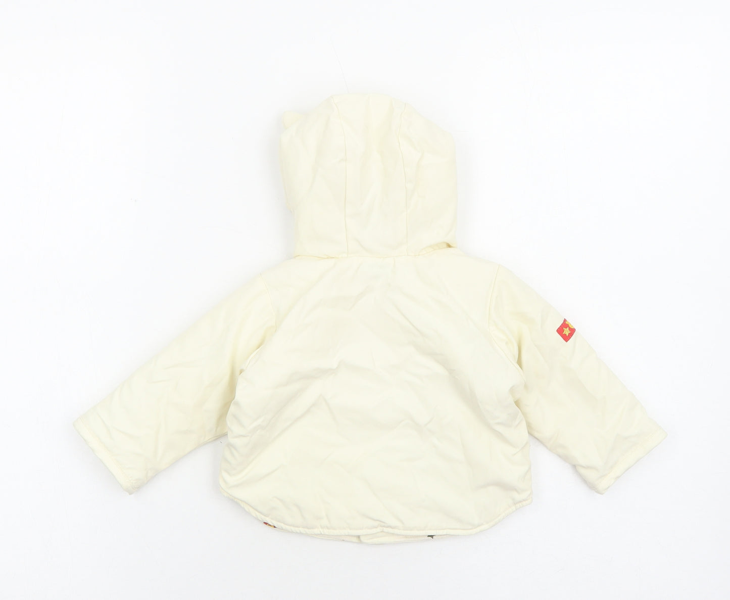 Disney Baby Ivory Basic Jacket Jacket Size 0-3 Months Snap - Winnie the Pooh