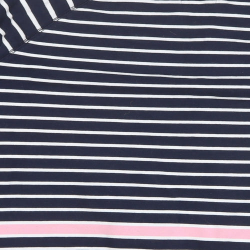 Jack Wills Womens Blue Striped 100% Cotton Pullover Sweatshirt Size 12 Pullover