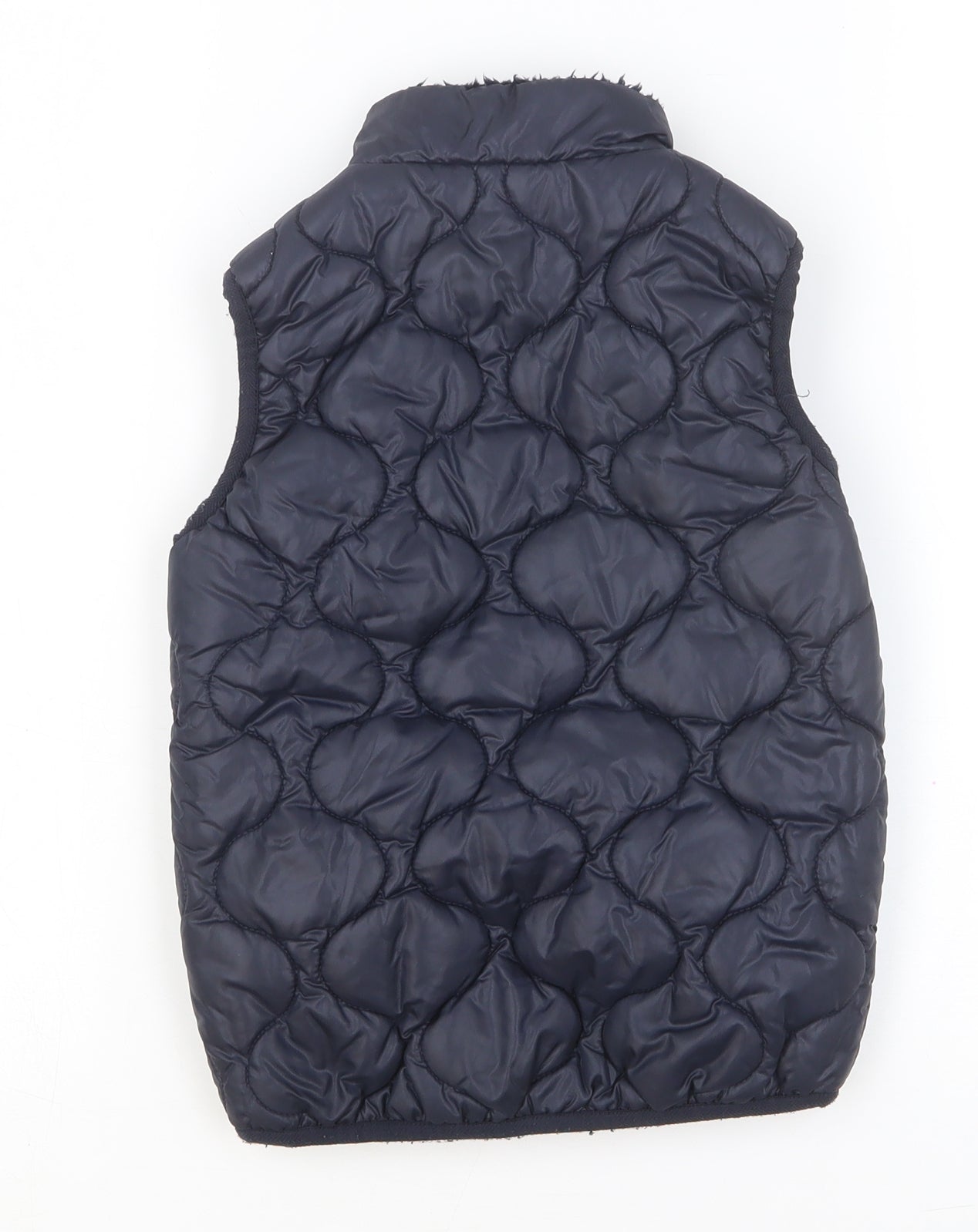 NEXT Boys Blue Gilet Jacket Size 5-6 Years Zip
