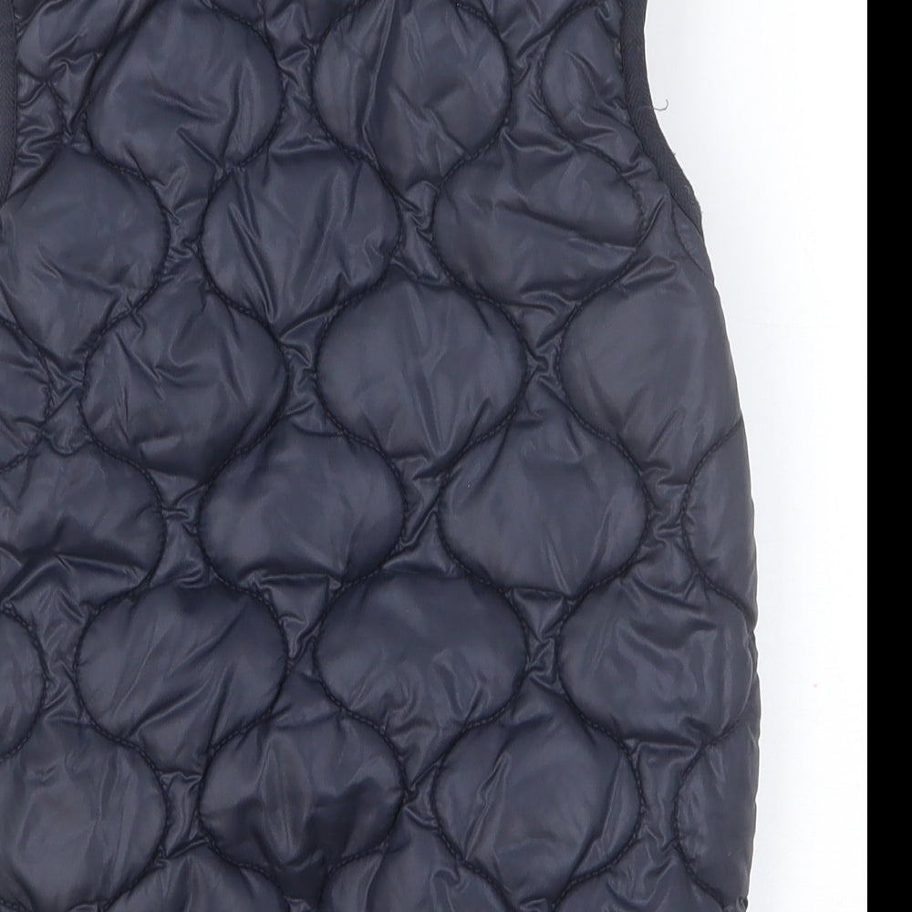 NEXT Boys Blue Gilet Jacket Size 5-6 Years Zip