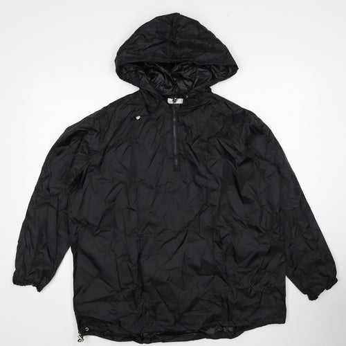 Matalan Womens Black Anorak Jacket Size L