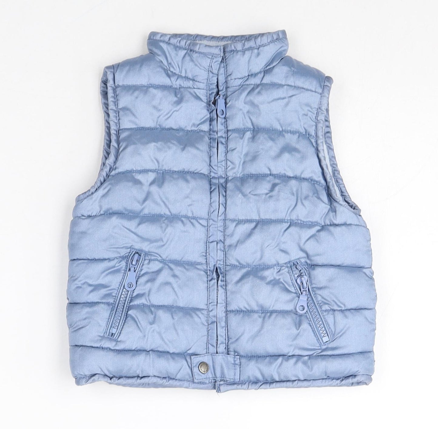 Earlydays Baby Blue Puffer Jacket Jacket Size 12-18 Months Zip