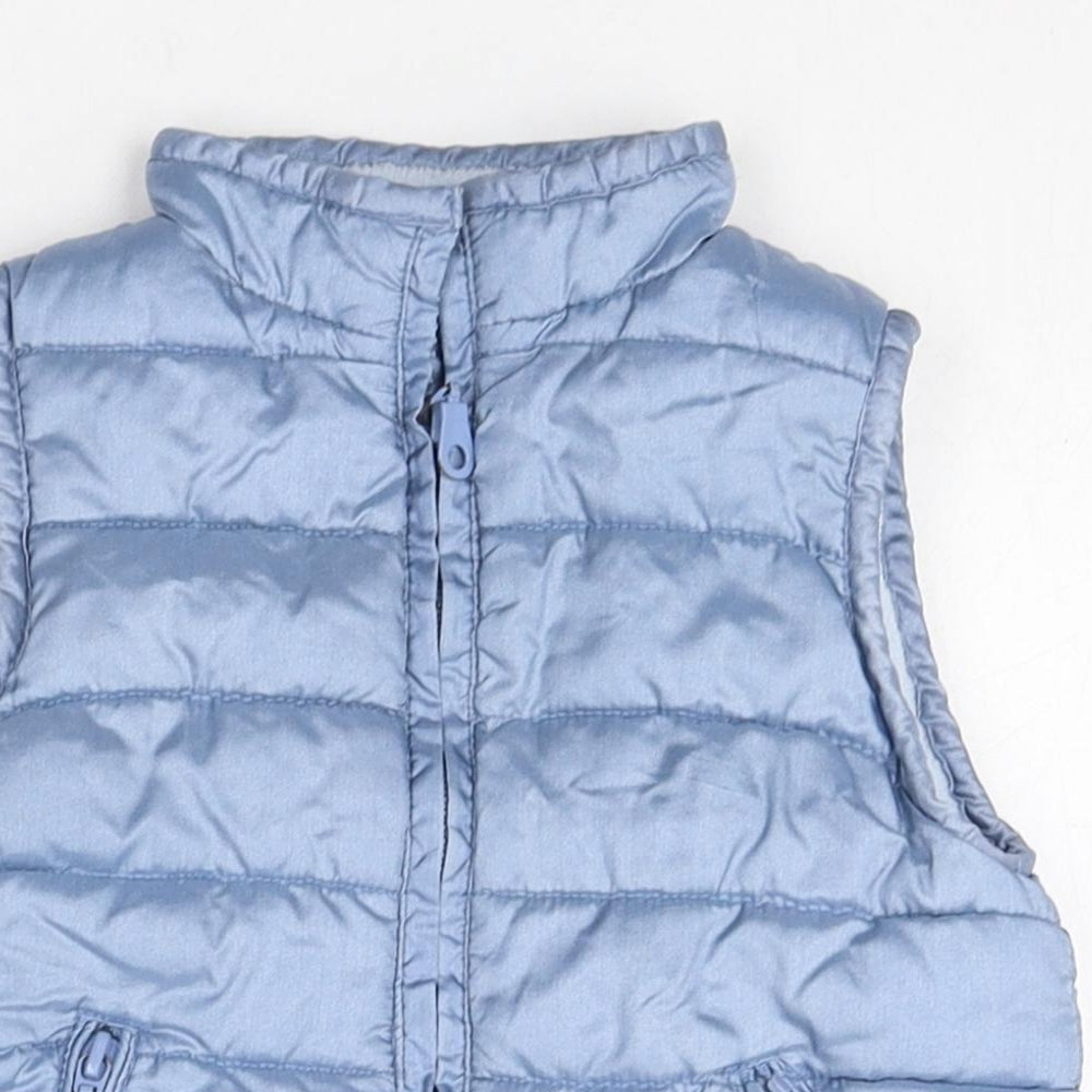 Earlydays Baby Blue Puffer Jacket Jacket Size 12-18 Months Zip