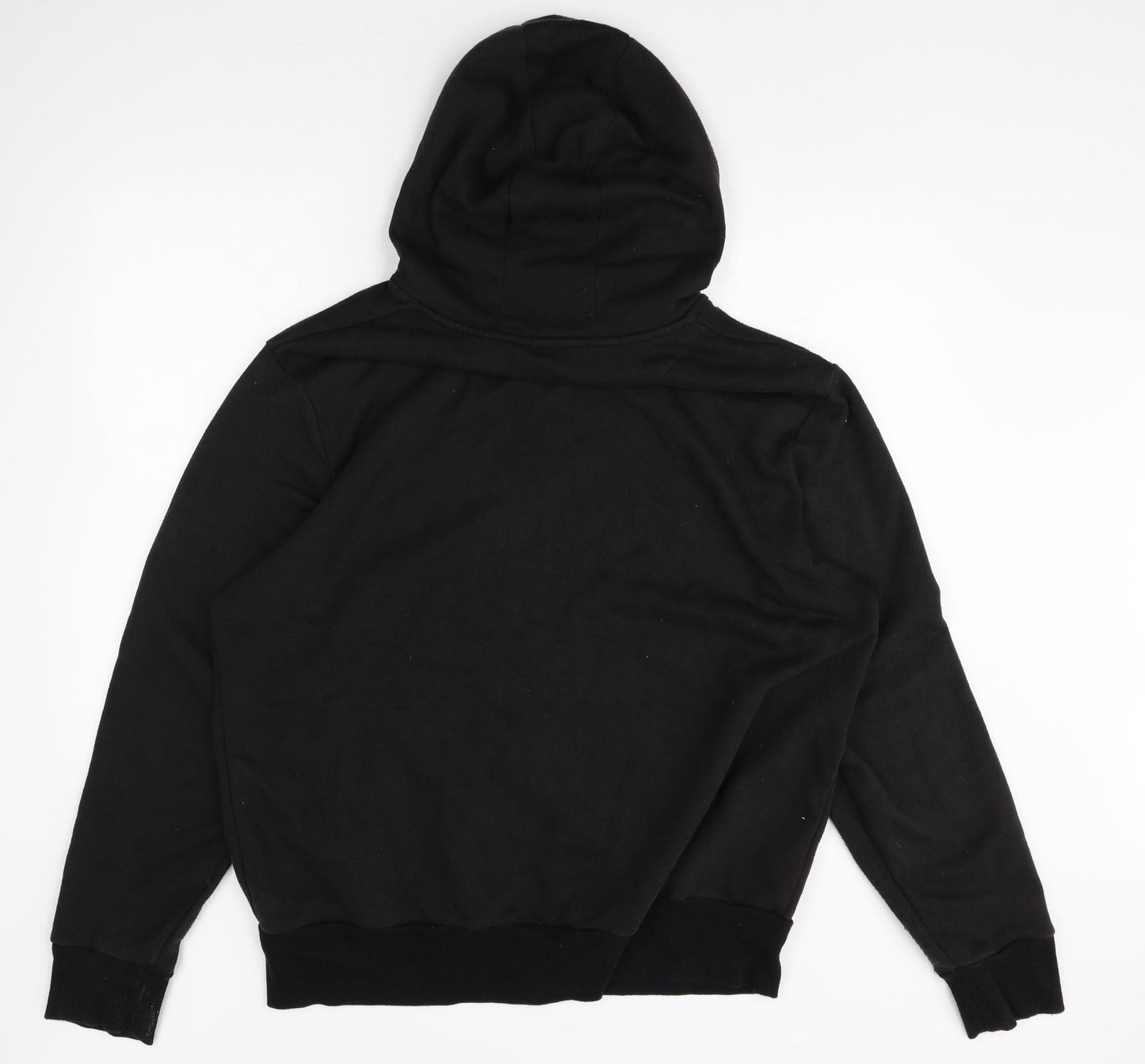 Primark Mens Black Cotton Full Zip Hoodie Size 3XL