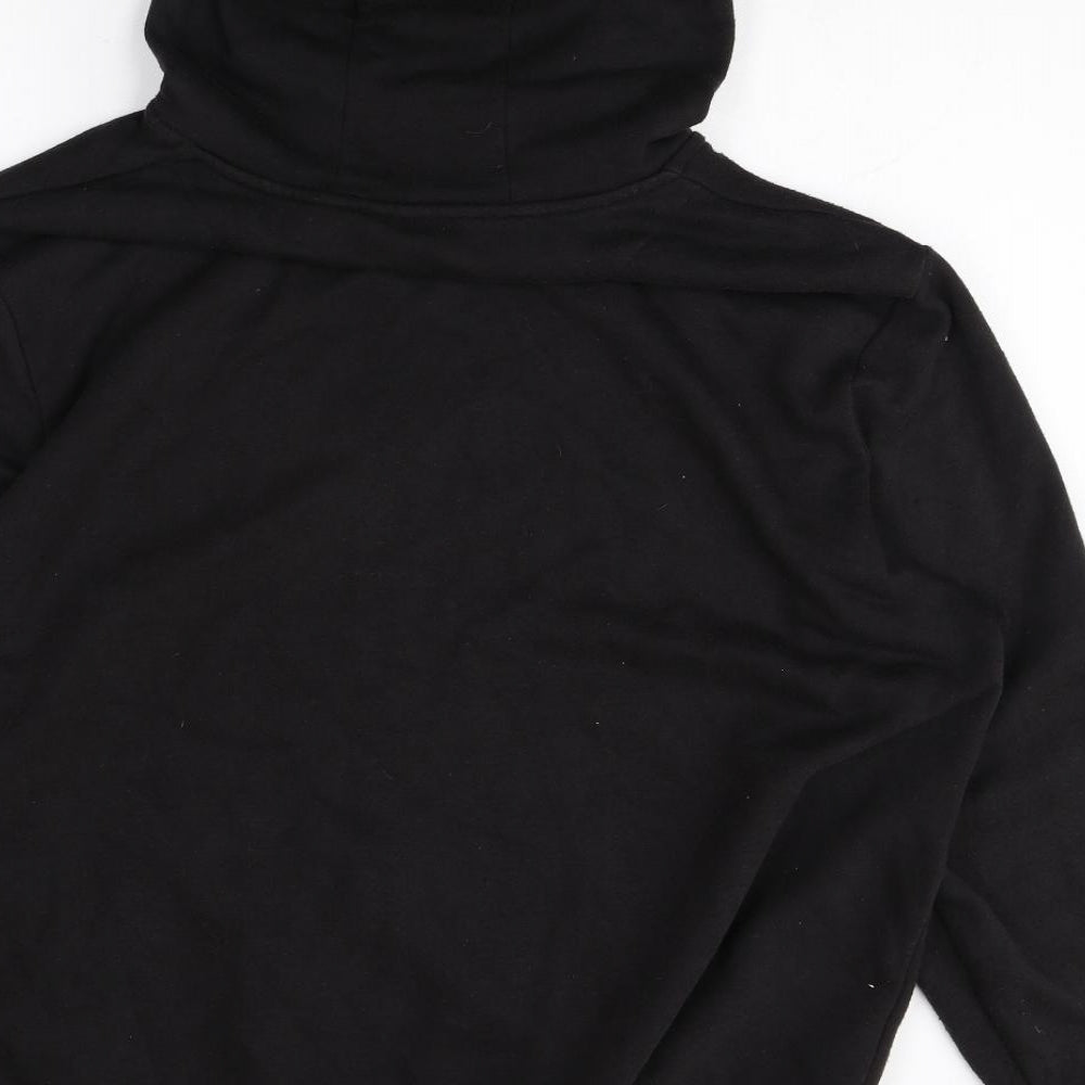 Primark Mens Black Cotton Full Zip Hoodie Size 3XL