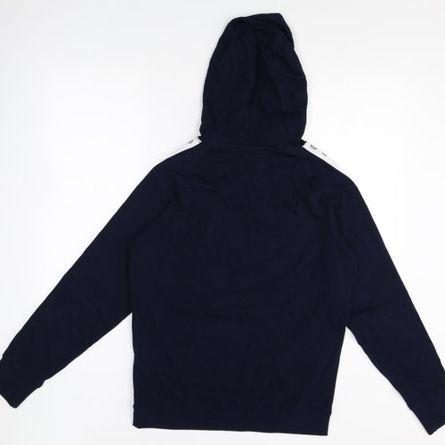 883 Police Womens Blue 100% Cotton Pullover Hoodie Size M Pullover