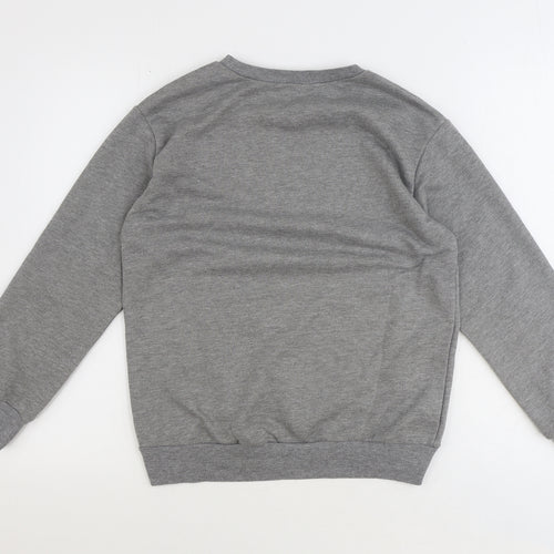 Kilibbi Womens Grey Polyester Pullover Sweatshirt Size S Pullover - Crush on You