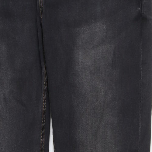 Denim & Co. Mens Black Cotton Skinny Jeans Size 32 in Regular Button