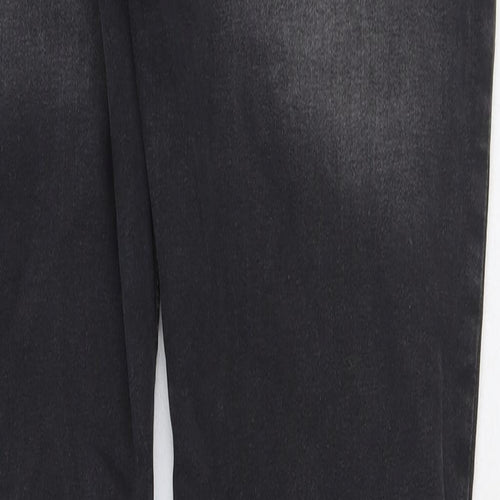 Denim & Co. Mens Black Cotton Skinny Jeans Size 32 in Regular Button