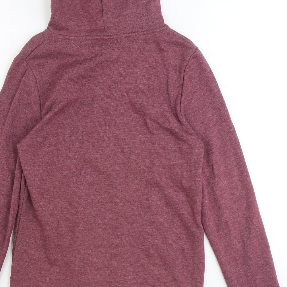 Topshop Womens Red Jacket Size 10 Zip