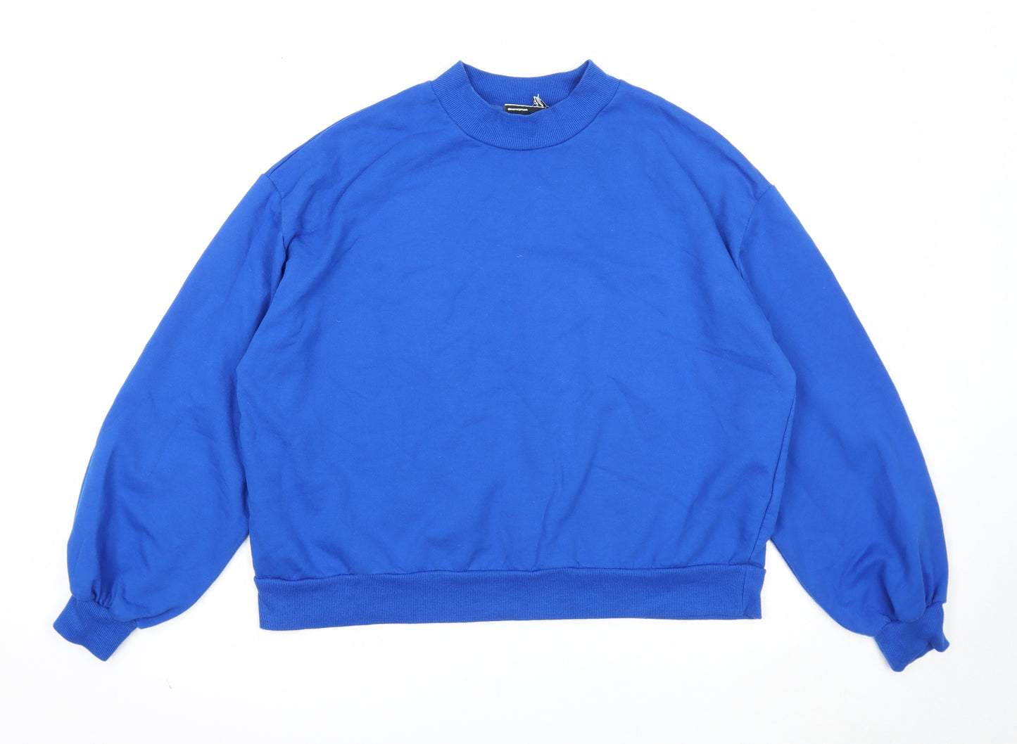 ASOS Womens Blue Polyester Pullover Sweatshirt Size 12 Pullover