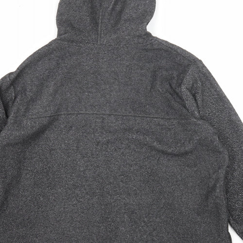 BHS Womens Grey Round Neck Polyester Pullover Jumper Size 16