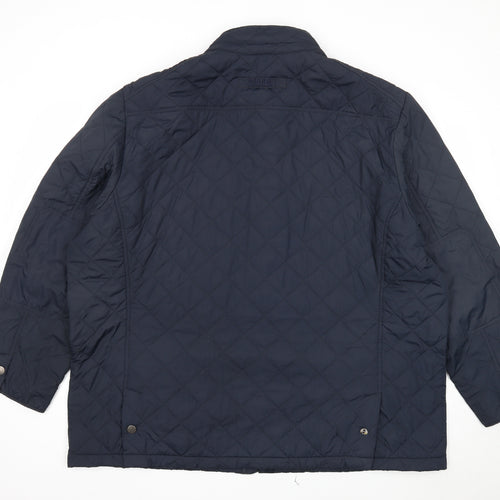 Maine New England Mens Blue Jacket Size 3XL Zip