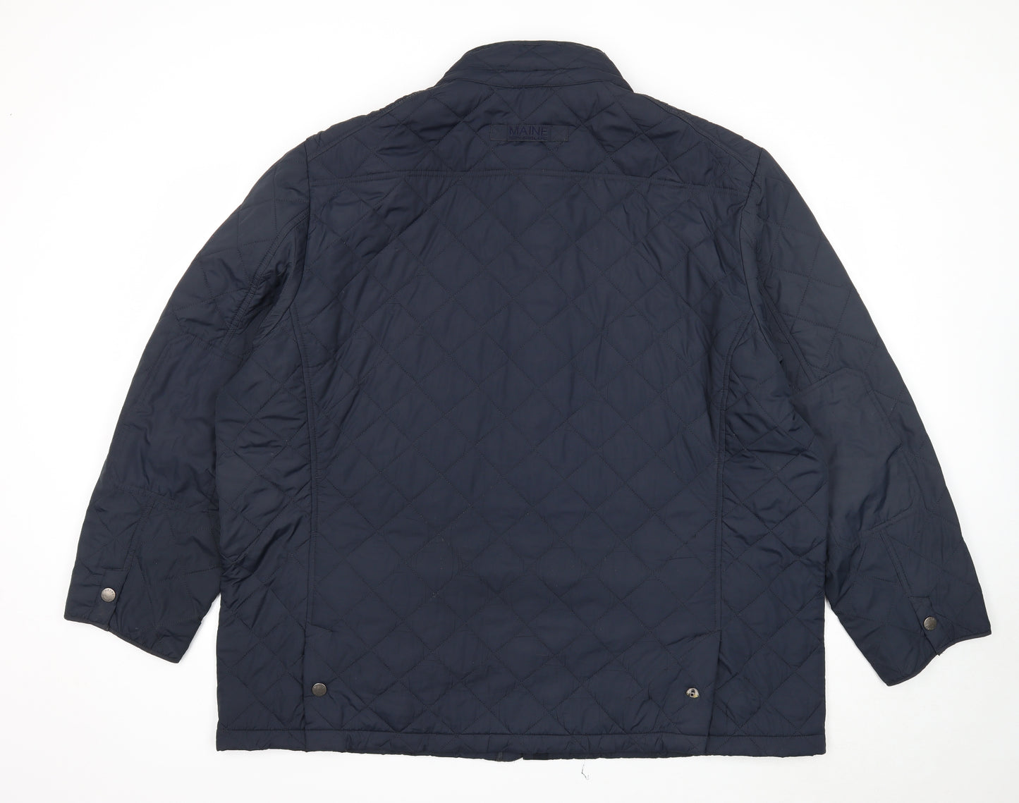 Maine New England Mens Blue Jacket Size 3XL Zip
