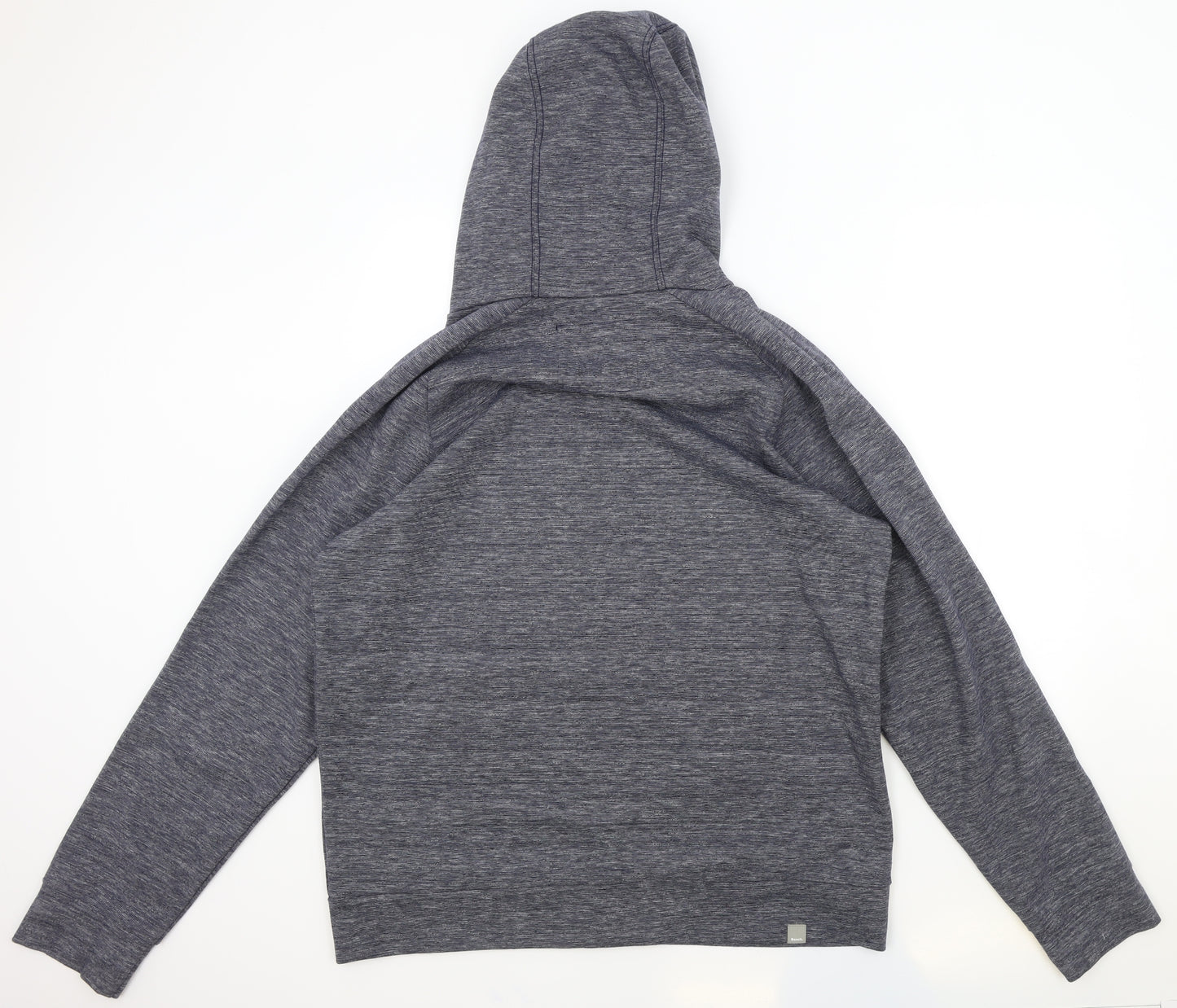 Bench Mens Grey Cotton Full Zip Hoodie Size 2XL