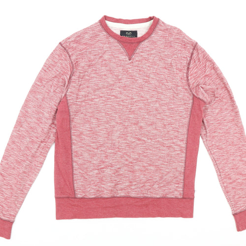 Farrell Mens Red Cotton Pullover Sweatshirt Size M