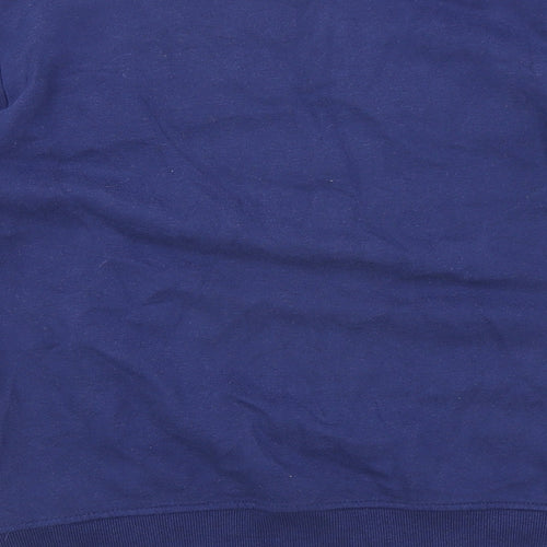 Springfield Mens Blue Cotton Pullover Sweatshirt Size M - Boston Street Academy