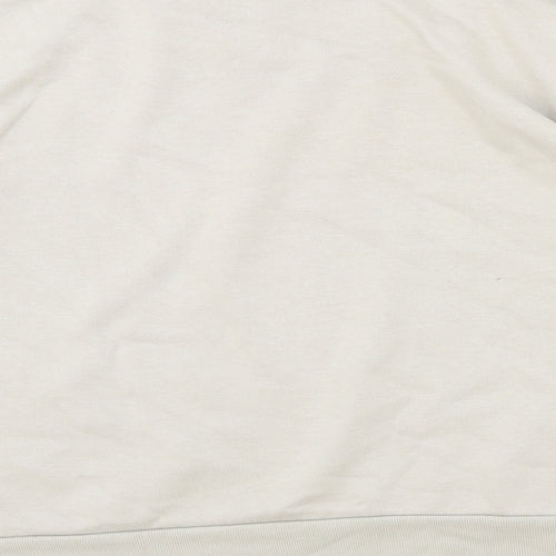 Primark Womens Beige Cotton Pullover Sweatshirt Size M Pullover