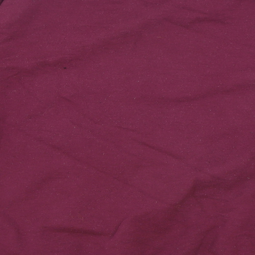 G&G Mens Red Cotton Pullover Sweatshirt Size L