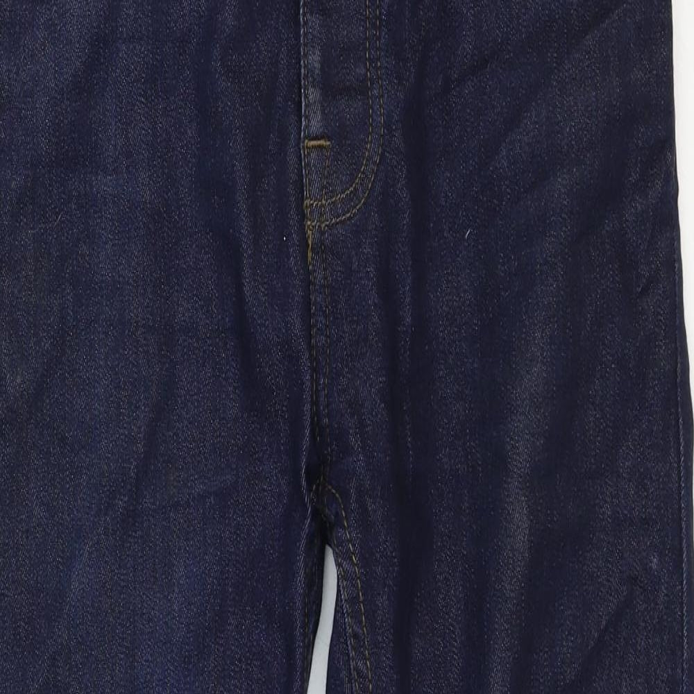 Denim & Co. Mens Blue Cotton Skinny Jeans Size 30 in Regular Zip