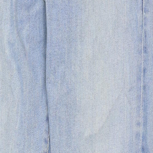 Skinny & Denim Mens Blue Cotton Skinny Jeans Size 32 in Regular Zip