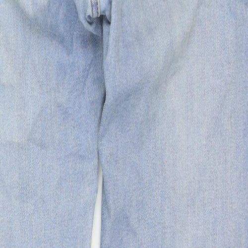 Skinny & Denim Mens Blue Cotton Skinny Jeans Size 32 in Regular Zip