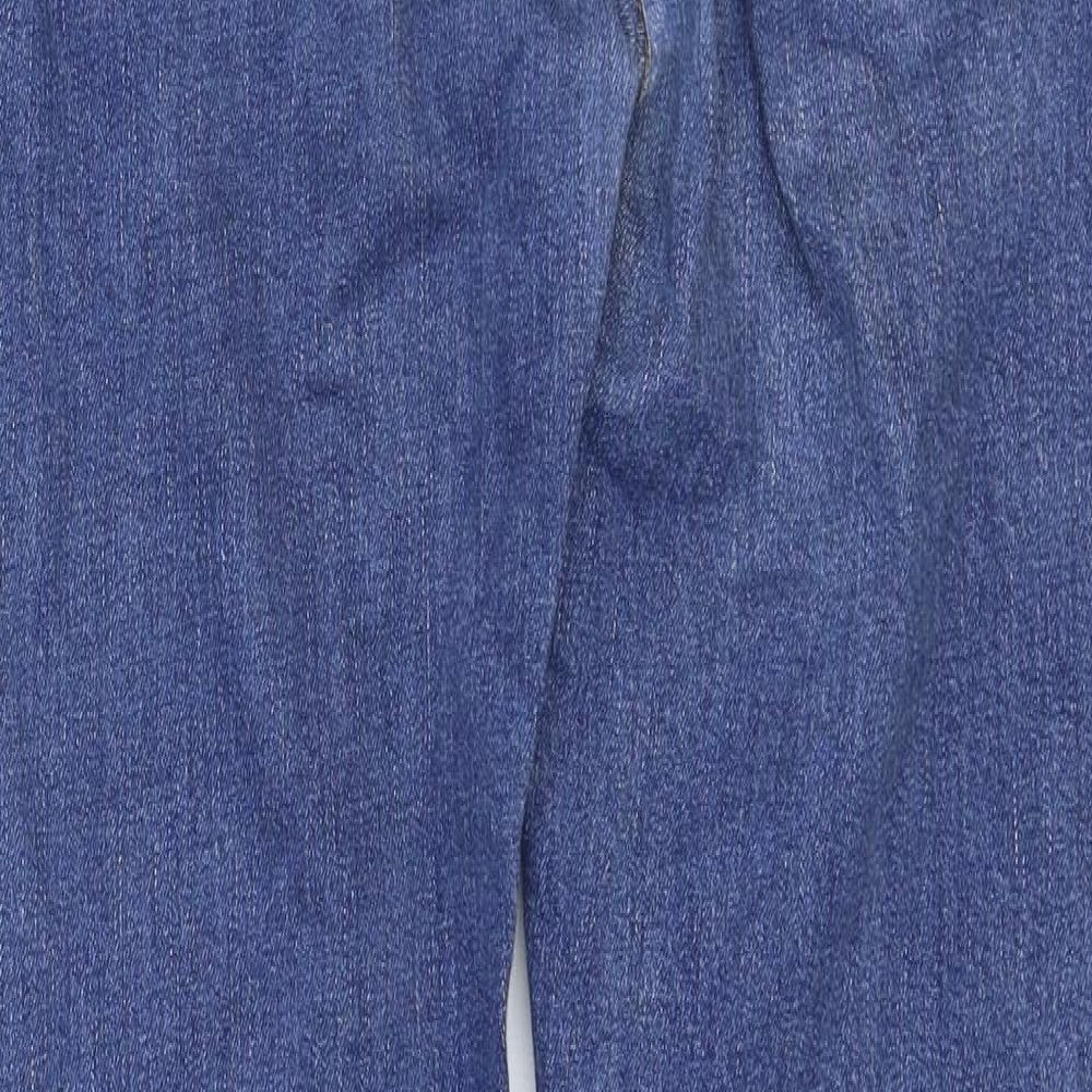 Jack Wills Mens Blue Cotton Skinny Jeans Size 32 in Regular Zip