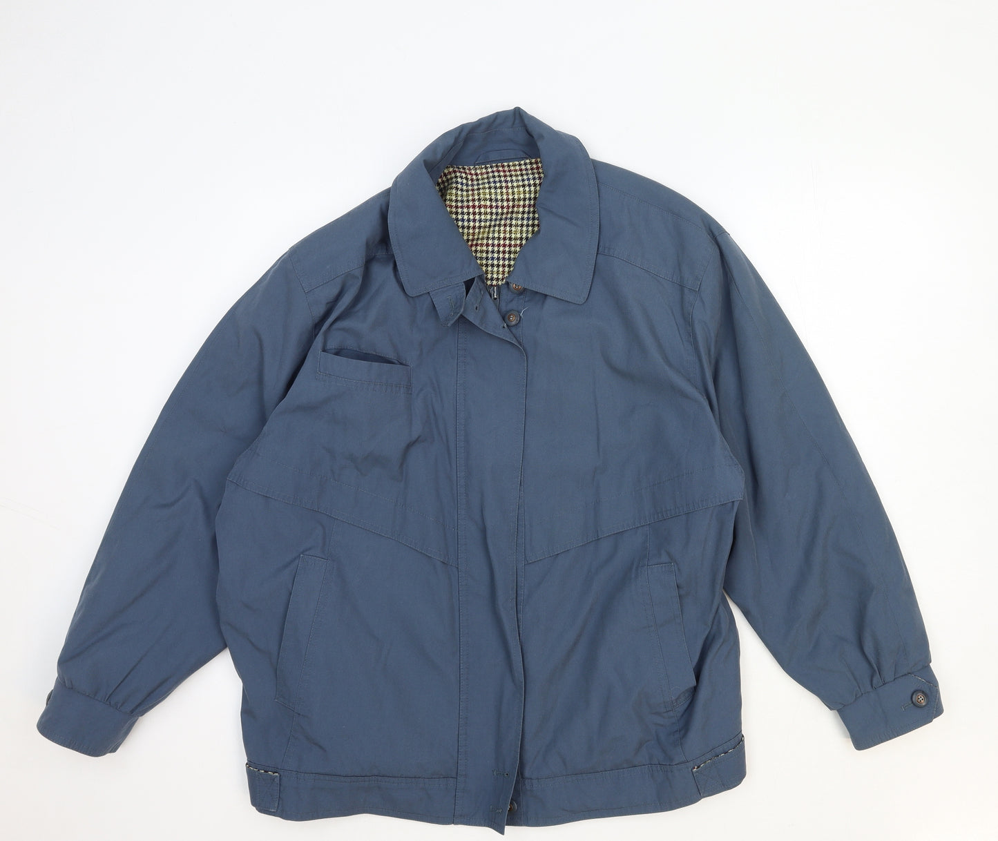 Preworn Mens Blue Jacket Size L Zip