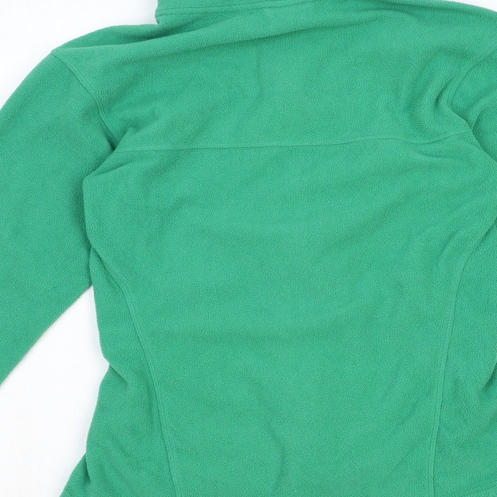 Nike Womens Green Jacket Size 4 Zip