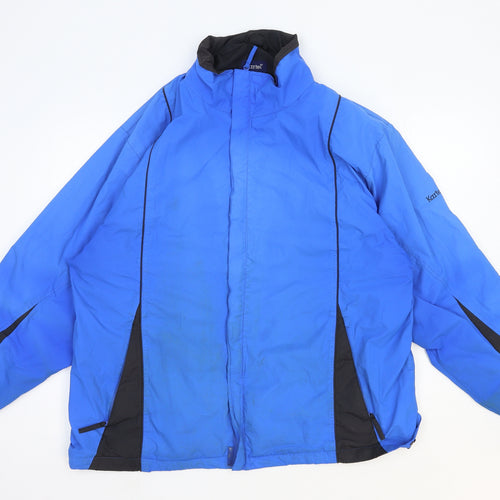 Kartel Mens Blue Jacket Size XL Zip