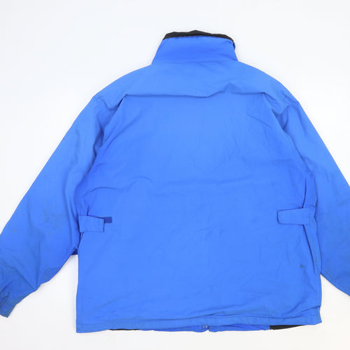 Kartel Mens Blue Jacket Size XL Zip