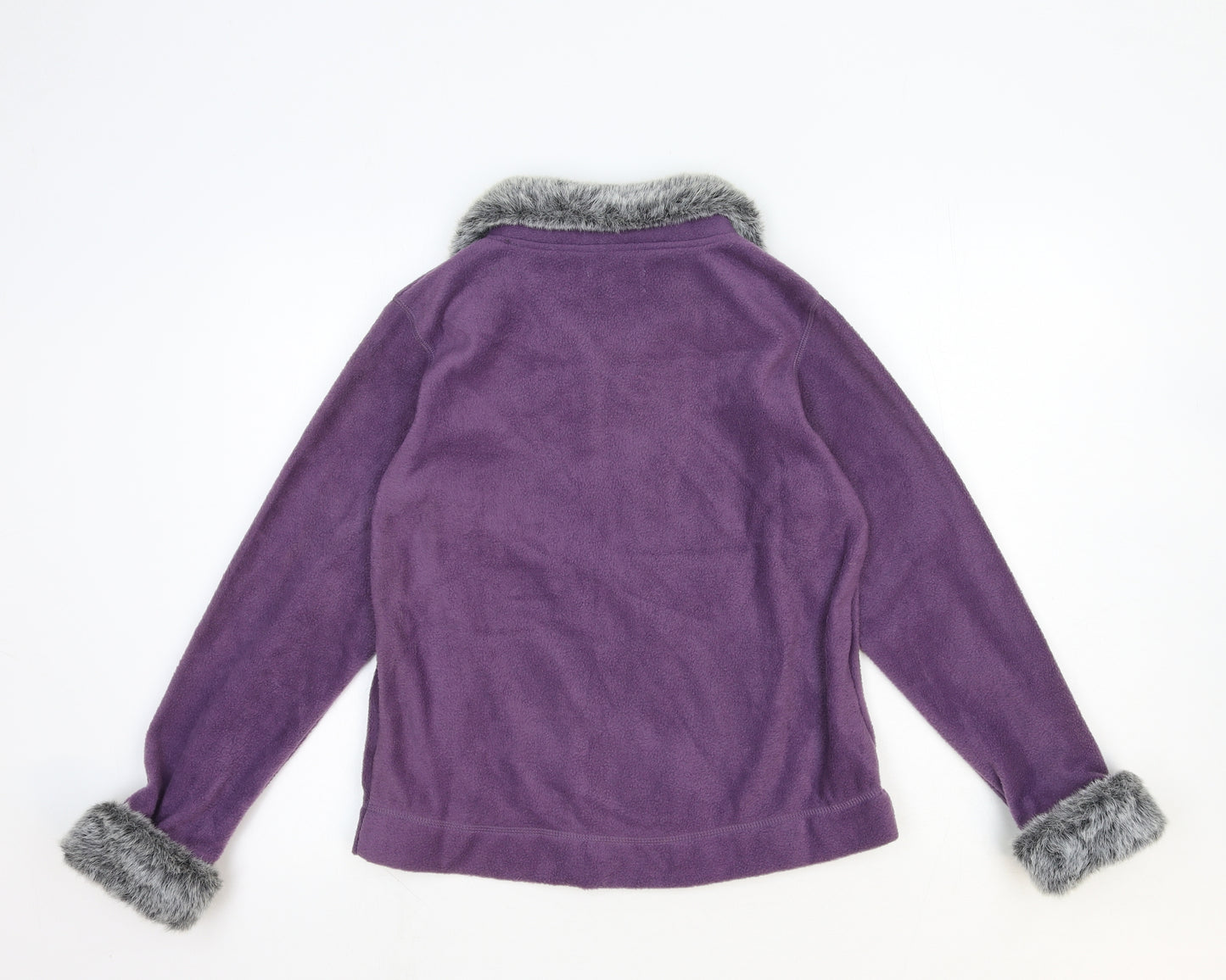 Edition Womens Purple Jacket Size M Zip