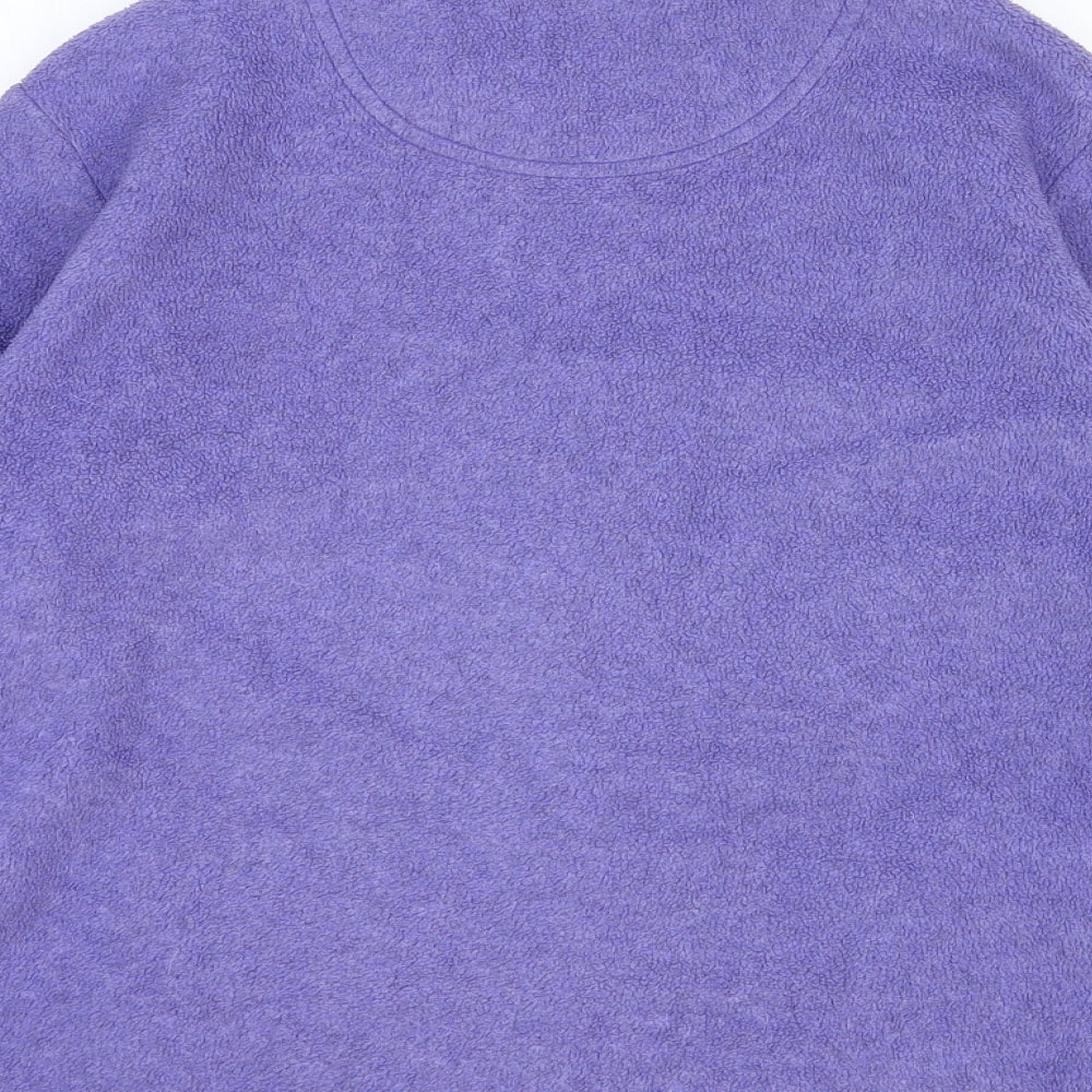 Maine Womens Purple Jacket Size 16 Zip