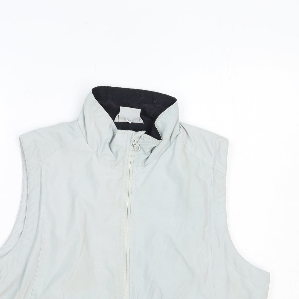 Gill Womens Blue Gilet Jacket Size 10 Zip