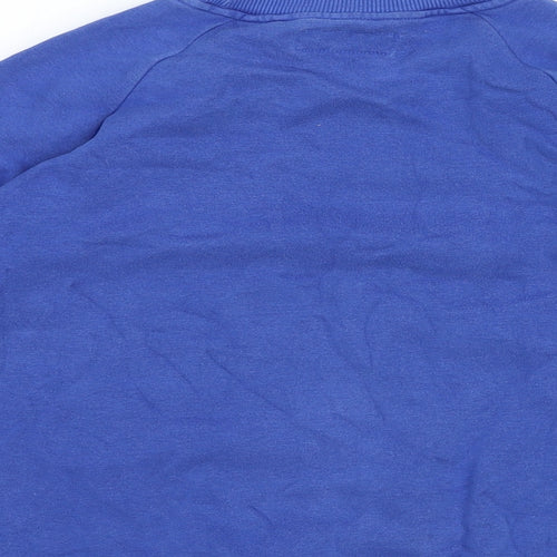 NEXT Boys Blue Cotton Pullover Sweatshirt Size 9 Years Pullover
