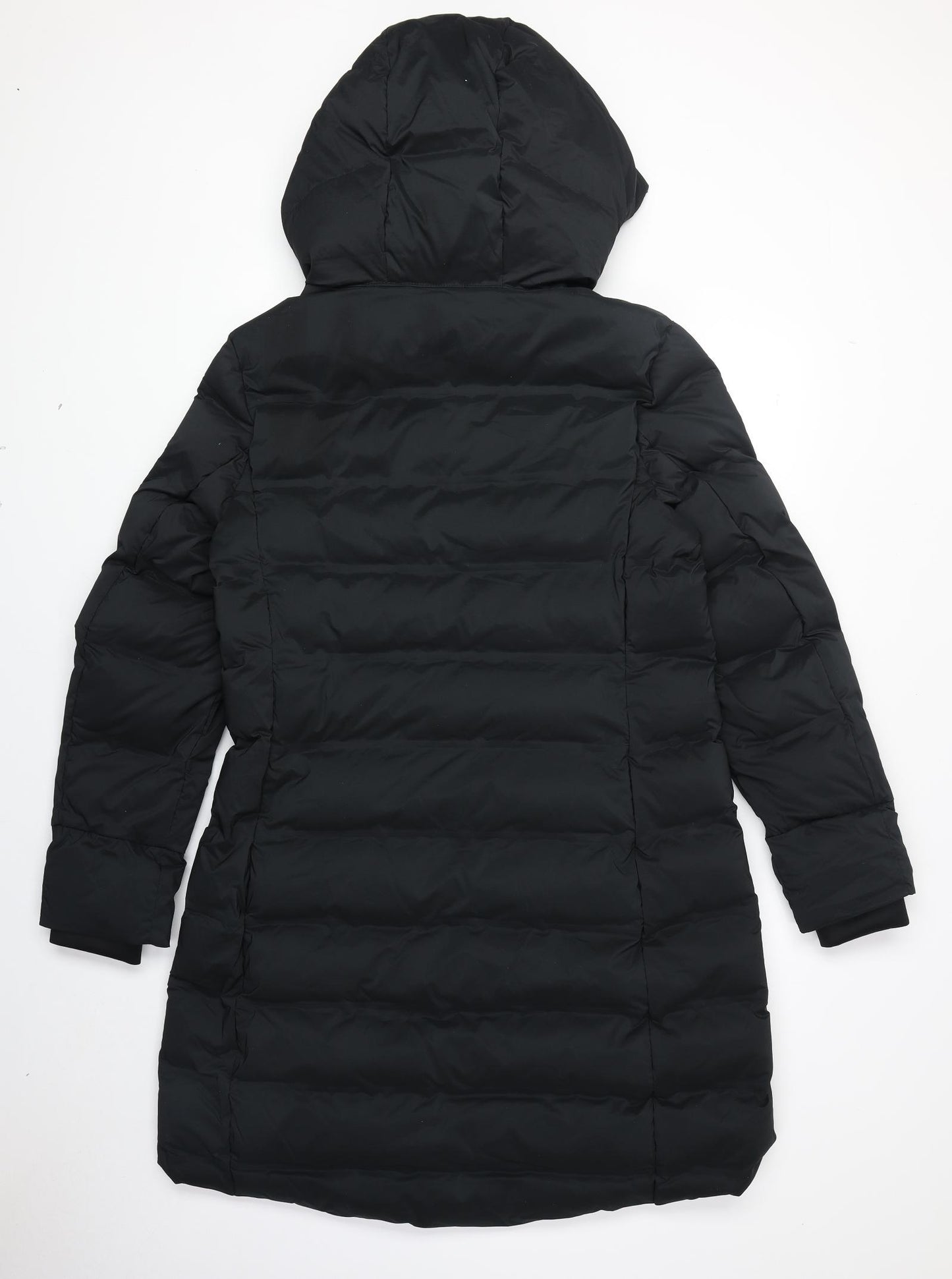 Goodmove Womens Black Quilted Coat Size 14 Zip