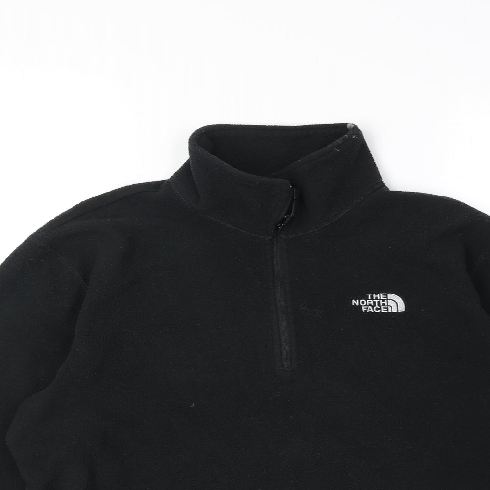 The North Face Mens Black Polyester Pullover Sweatshirt Size S